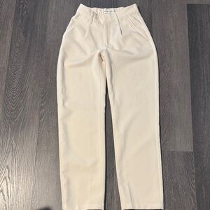 Abercrombie & Fitch Cream Trousers